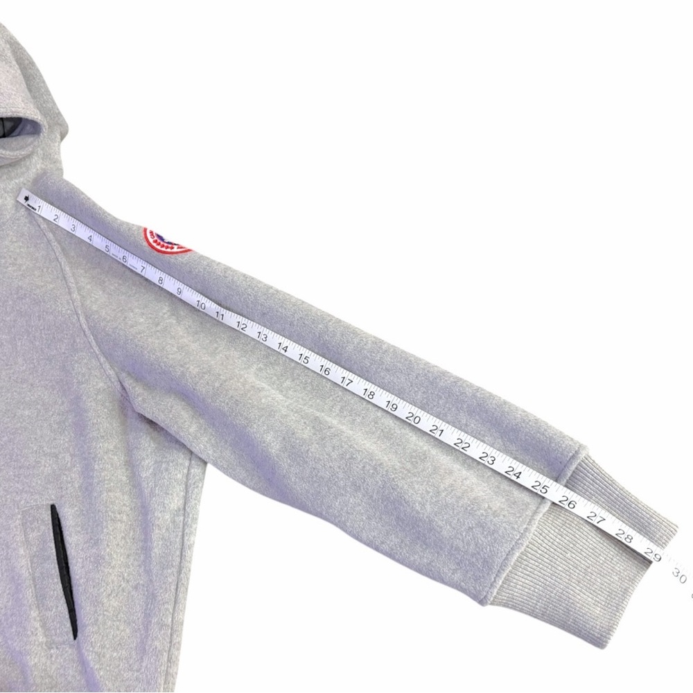Canada Goose Women’s Kind Fleece Chilliwack Bomber Mist Grey Size XL - Picture 14 of 15